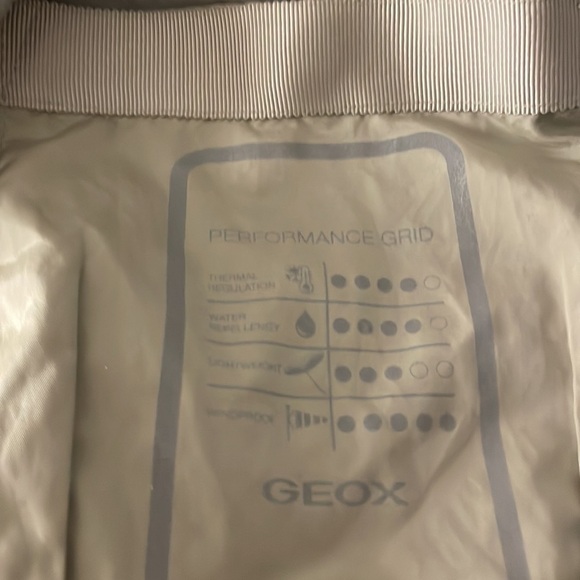 Geox Windbreaker Jacket Packable Hood Size 8 - Picture 12 of 12